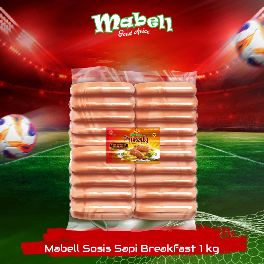 

Mabell Sosis Sapi Original Breakfast 1000 Gram Promo