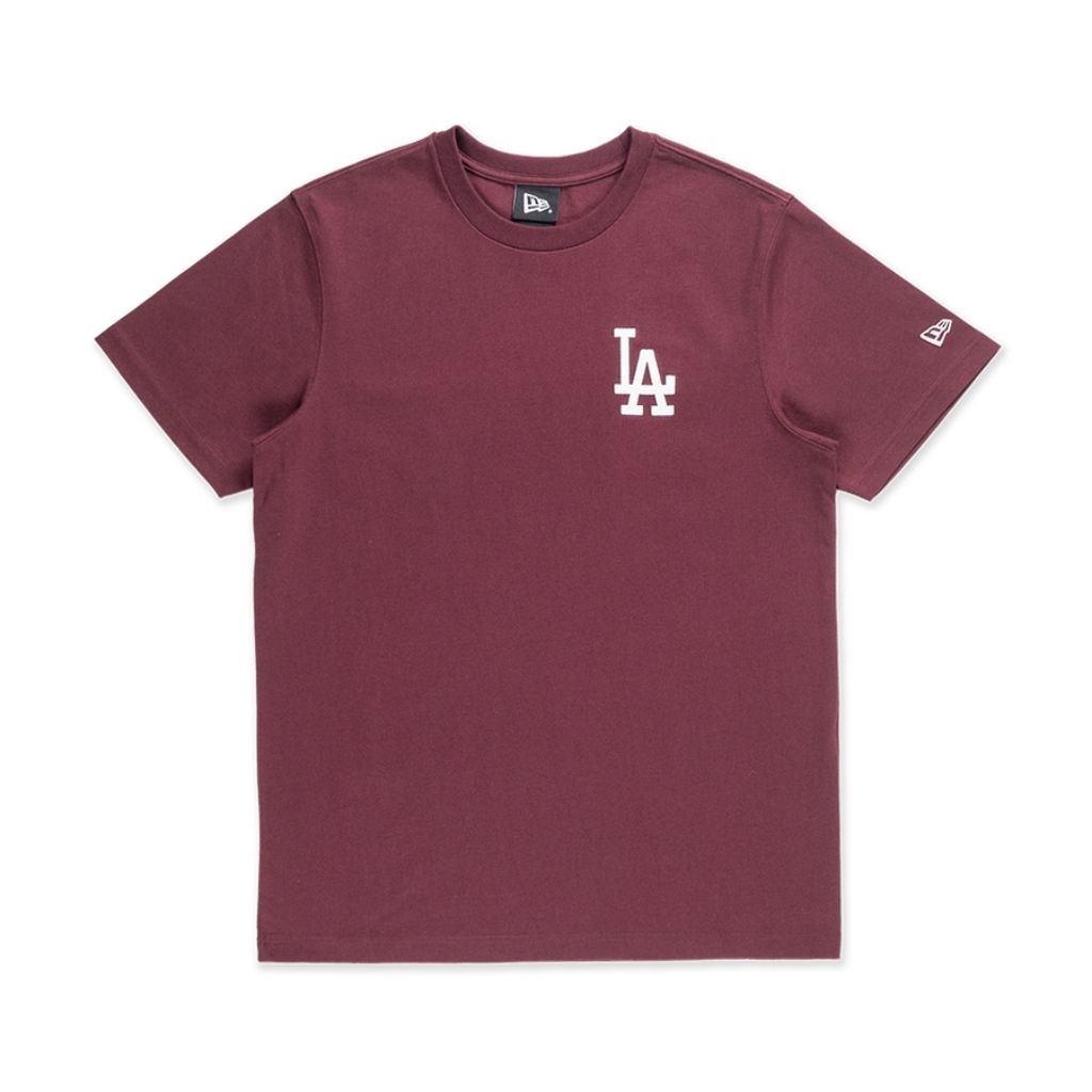 T-Shirt New Era Cap Los Angeles Dodgers Color Era 25 Maroon Original