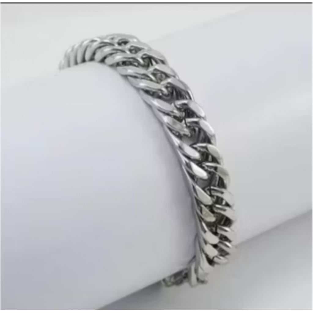 Gelang Rantai Stainless Steel Pria/Wanita