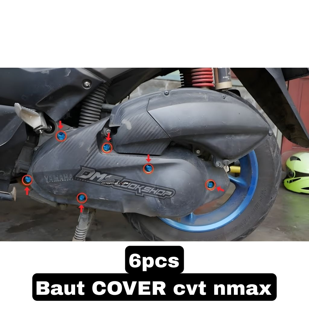 baut titanium cover CVT NMAX