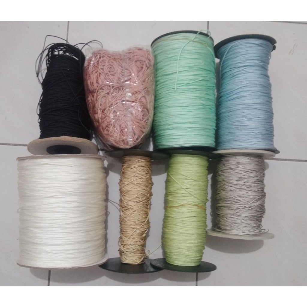 Aksesoris Blinds Tirai / Nylon Cord 25 mm / Tali Nylon cord/ Acorn/Tassel  Horizontal Blind