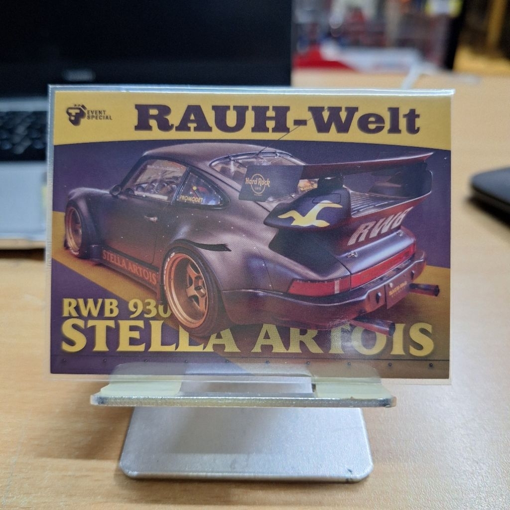 Tarmac Collectible Trading Card RWB Stella Artois