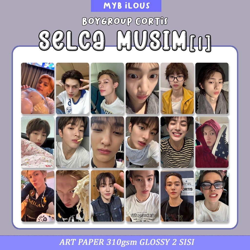 [MUSIM 1] CORTIS MARTIN JAMES SEONGHYEON JUHOON KEONHO PHOTOCARD FANMADE