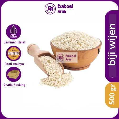 

BIJI WIJEN PUTIH 500GR BERKUALITAS BAGUS RAW NATURAL KAYA AKAN NUTRISI & BANYAK MANFAAT