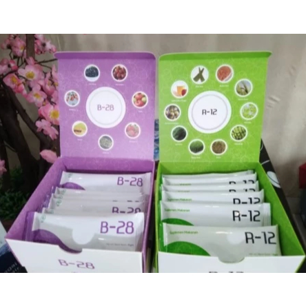 R12 Bioalpha / kombinasi B28 Bioalpha / eceran 10 Saset