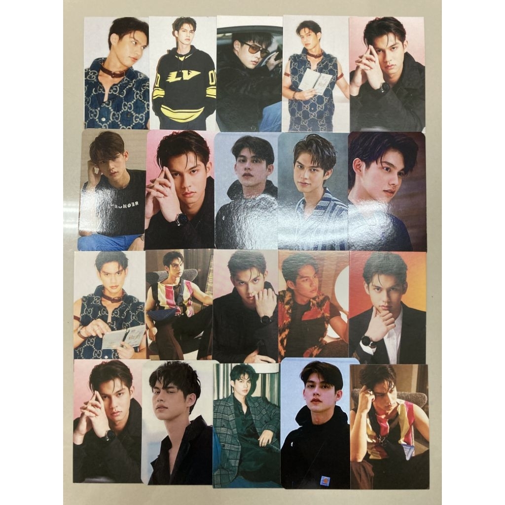 20 pcs Unofficial Photocard / Lomocard / PC Aktor Thailand Bright Vachirawit