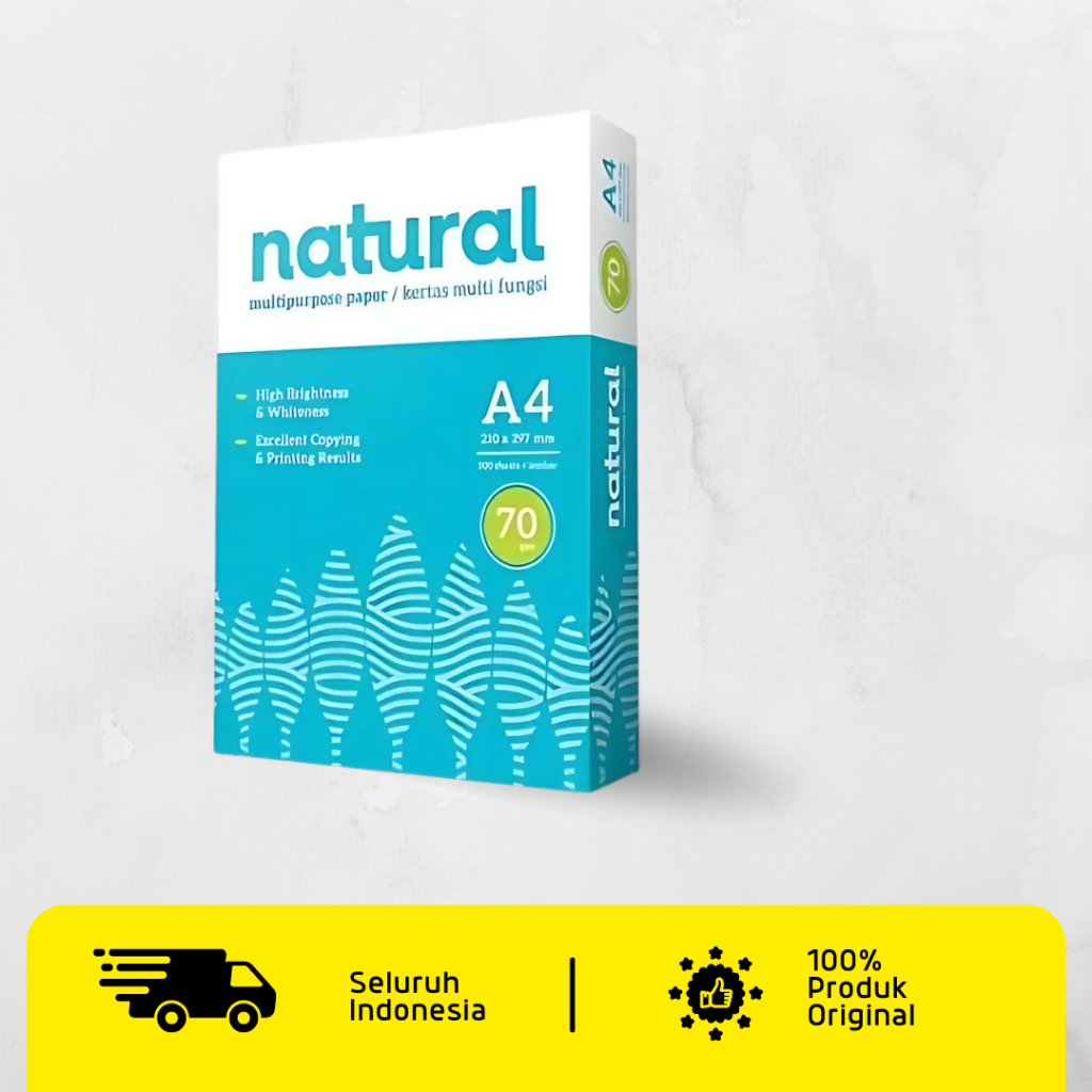 

NATURAL KERTAS HVS 70GR A4