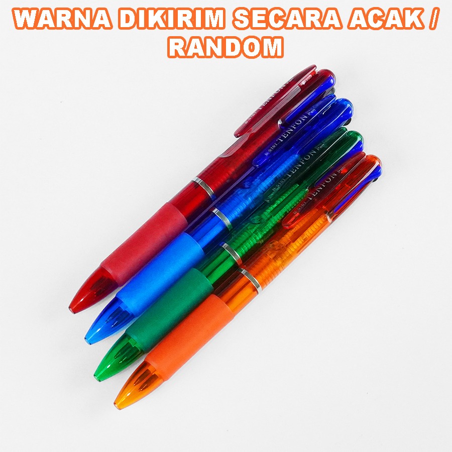 

Pulpen Multifungsi 3 Warna Tinta Halus Praktis 0.7 MM Cetek Perlengkapan Sekolah PE-010505