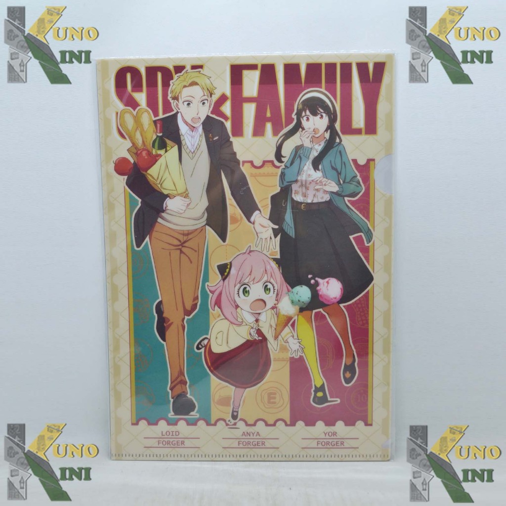 

MAP PLASTIK CANTIK SPY FAMILY - LOID FORGER, NEW & ORIGINAL, 2 pcs