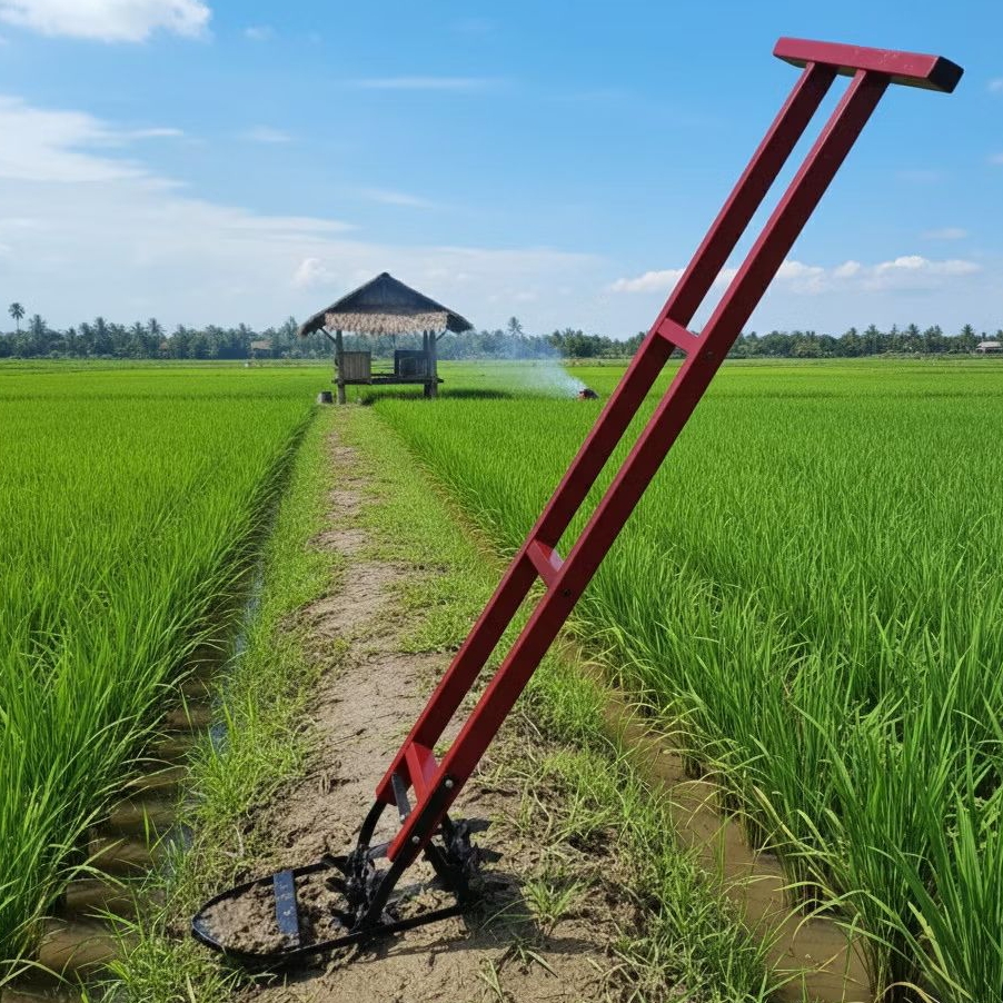 Odrok / Osrok / Gosrok Alat Penyiangan Padi dengan Sistem Roda Berputar( 14 cm)