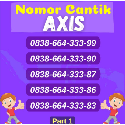 KARTU PERDANA AXIS CANTIK SPESIAL TRIPEL 5 TERLARIS / NOMOR AXIS CANTIK TERLARIS TERMURAH / PERDANA 