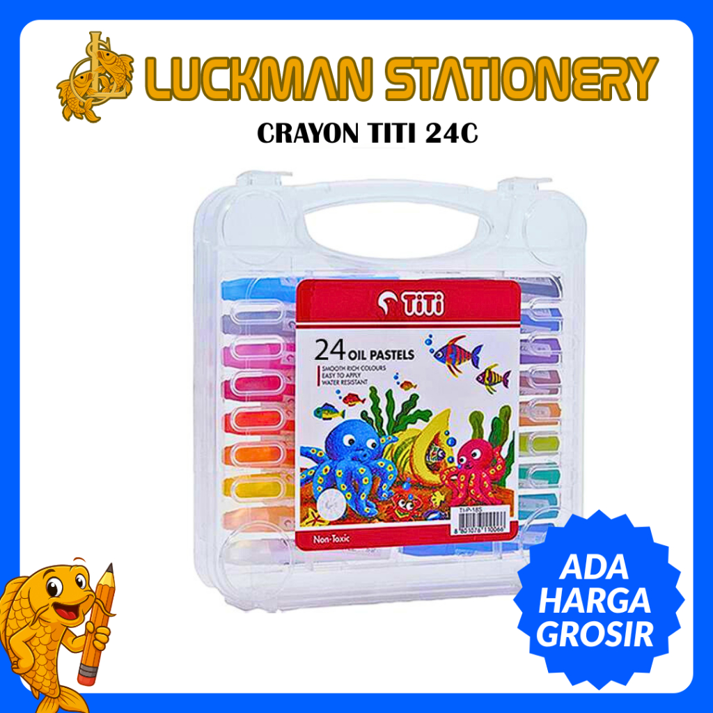 

LUCKMAN STATIONERY - CRAYON TITI 24C