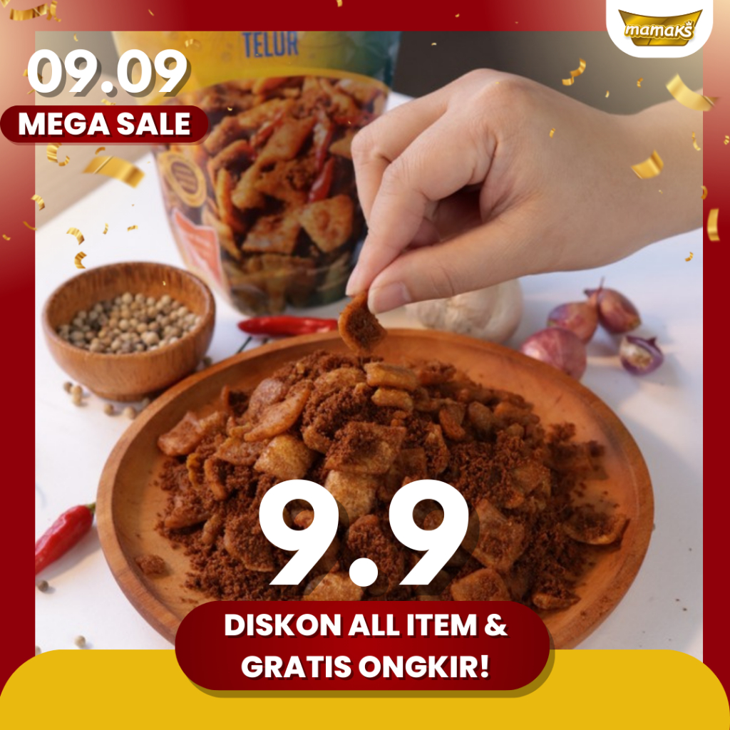 

Rendang Telur Padang 150gr Camilan Khas Minang - Mamaks