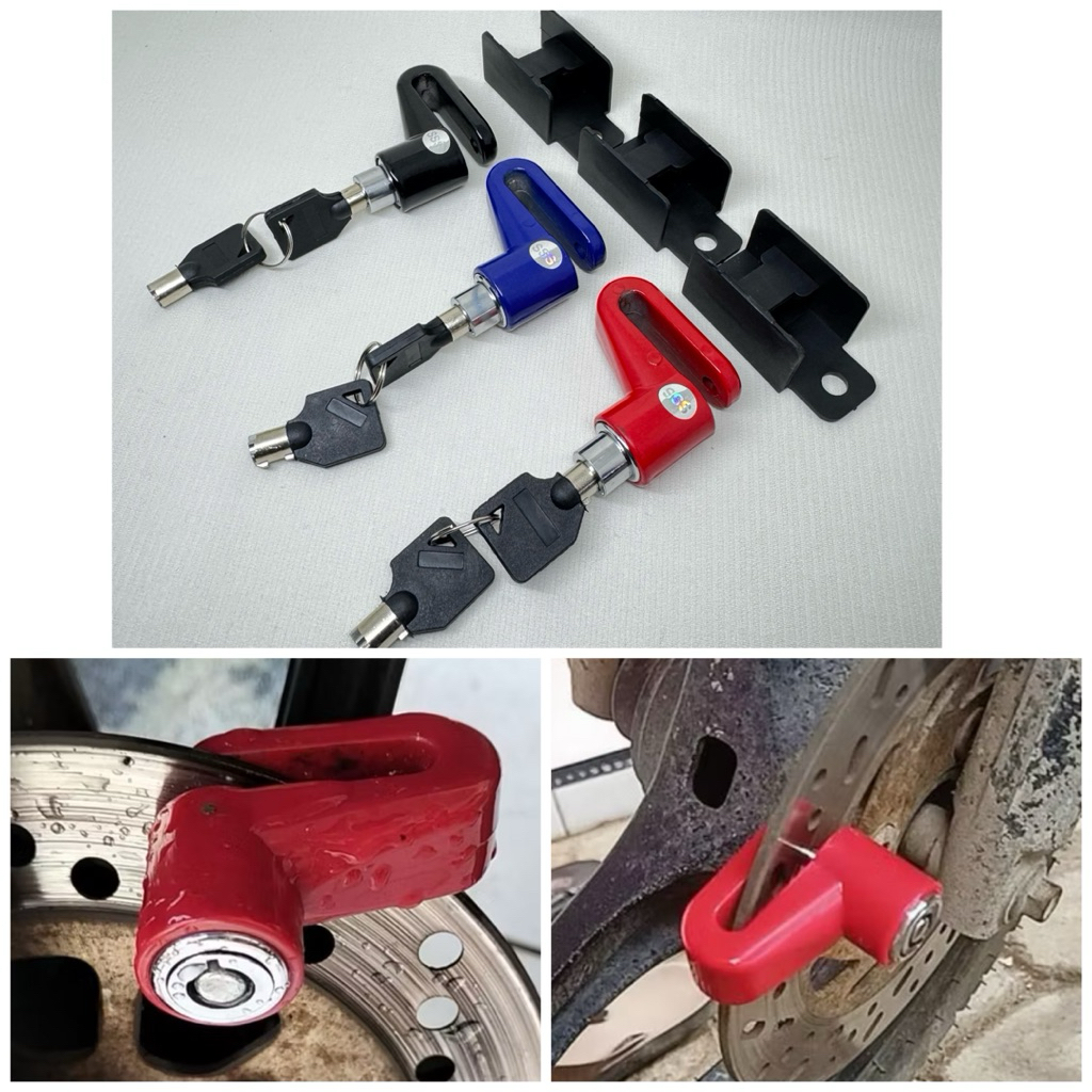 Gembok Ban Motor Cakram / Gembok Motor / Gembok Cakram Motor dll