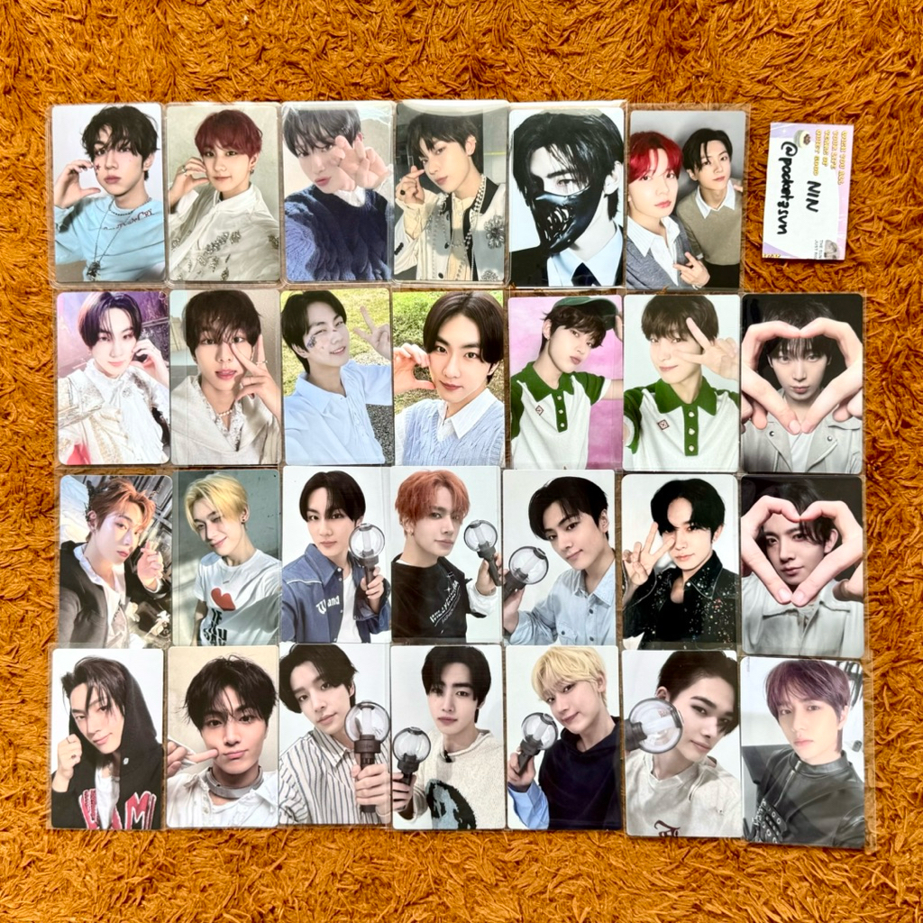 [READY STOCK] PHOTOCARD ENHYPEN OFFICIAL ALBUM DESIRE UNLEASH ORANGE BLOOD DIMENSION ANSWER MINE ENV