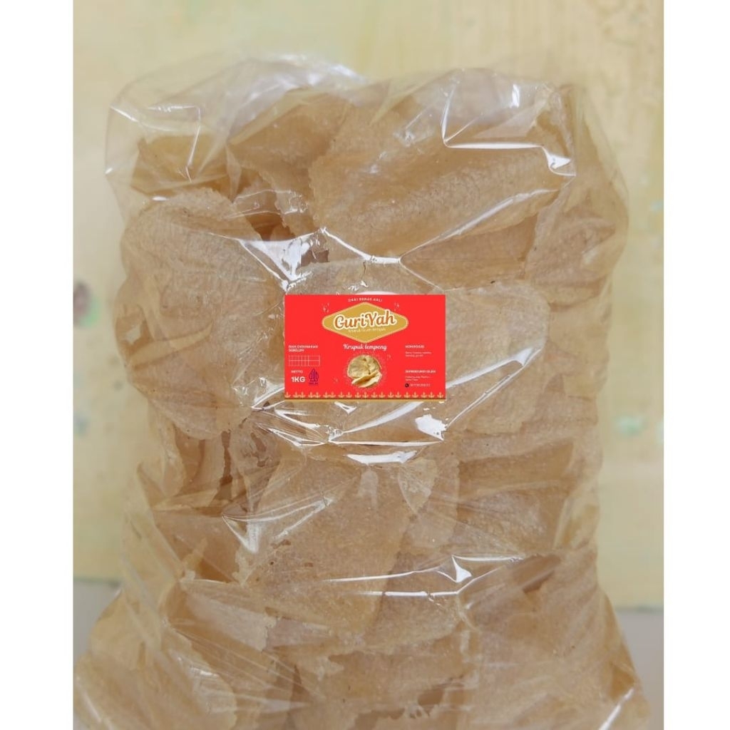 

KERUPUK PULI GENDAR LEMPENG MENTAH