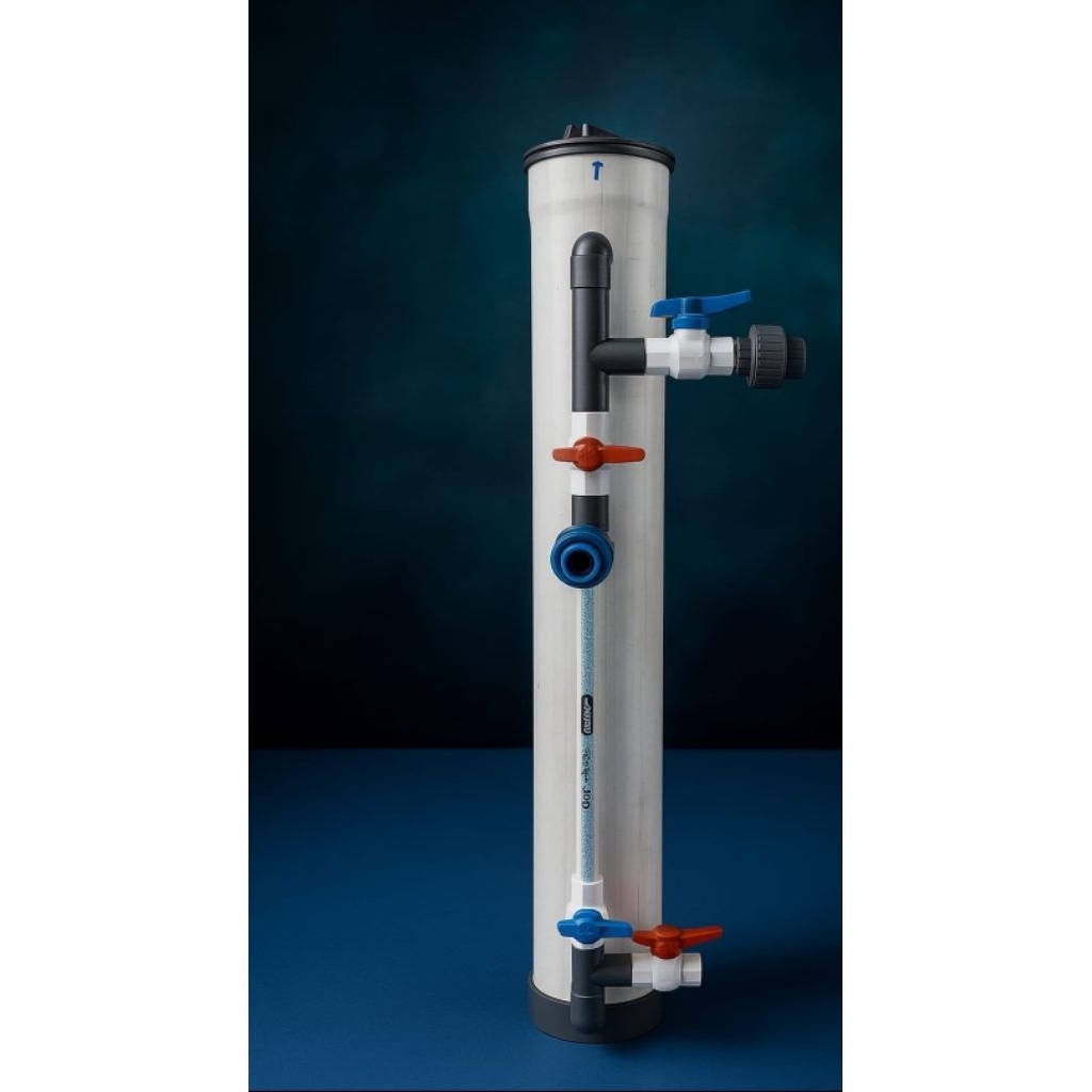 filter air pvc 4 inci untuk air sumur dan pdam dengan sistem backwash