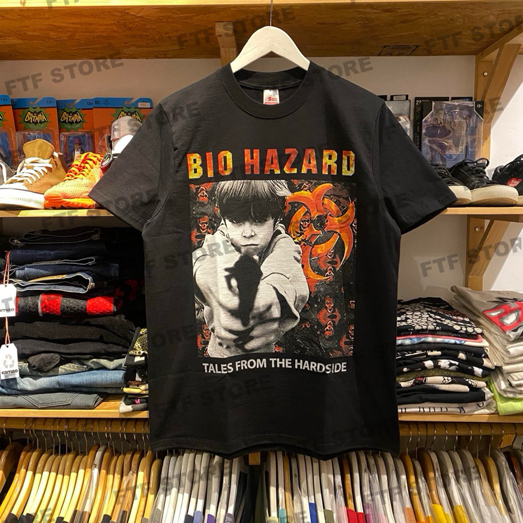 BIOHAZARD - STATE OF THE WORLD TOUR TSHIRT BLACK