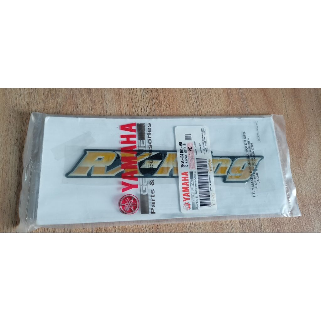 emblem cover accu RX king 2004