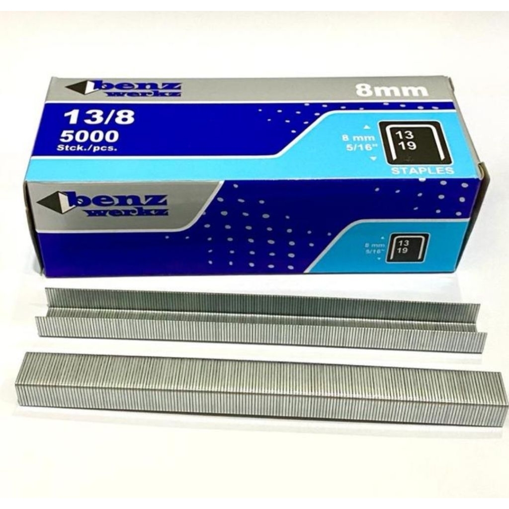

BENZ MATA HEKTER ANAK STAPLES 8MM ( 13/8 ) ISI 5000
