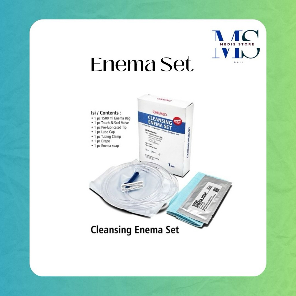 Enema Set Onemed | Enema set disposible onemed