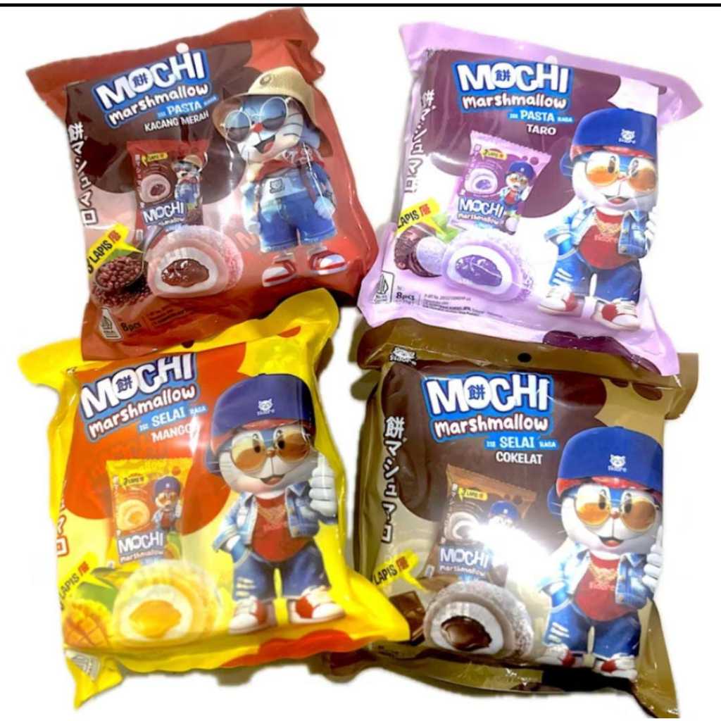 

Mochi Marshmallow Aneka Rasa [1 pack isi 8pcs]