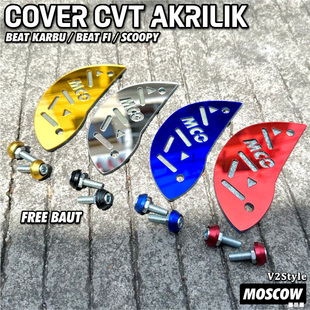 COVER CVT BEAT KARBU CBS SCOOPY KARBU FACELIFT SW CW KARBURATOR KARBULATOR TUTUP CVT BEAT KARBU FREE