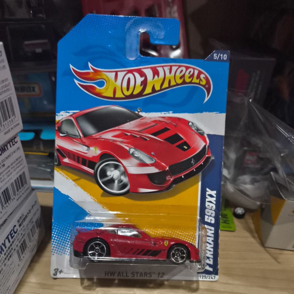 Hot Wheels Ferrari 599xx Merah Red HW All Stars 2012
