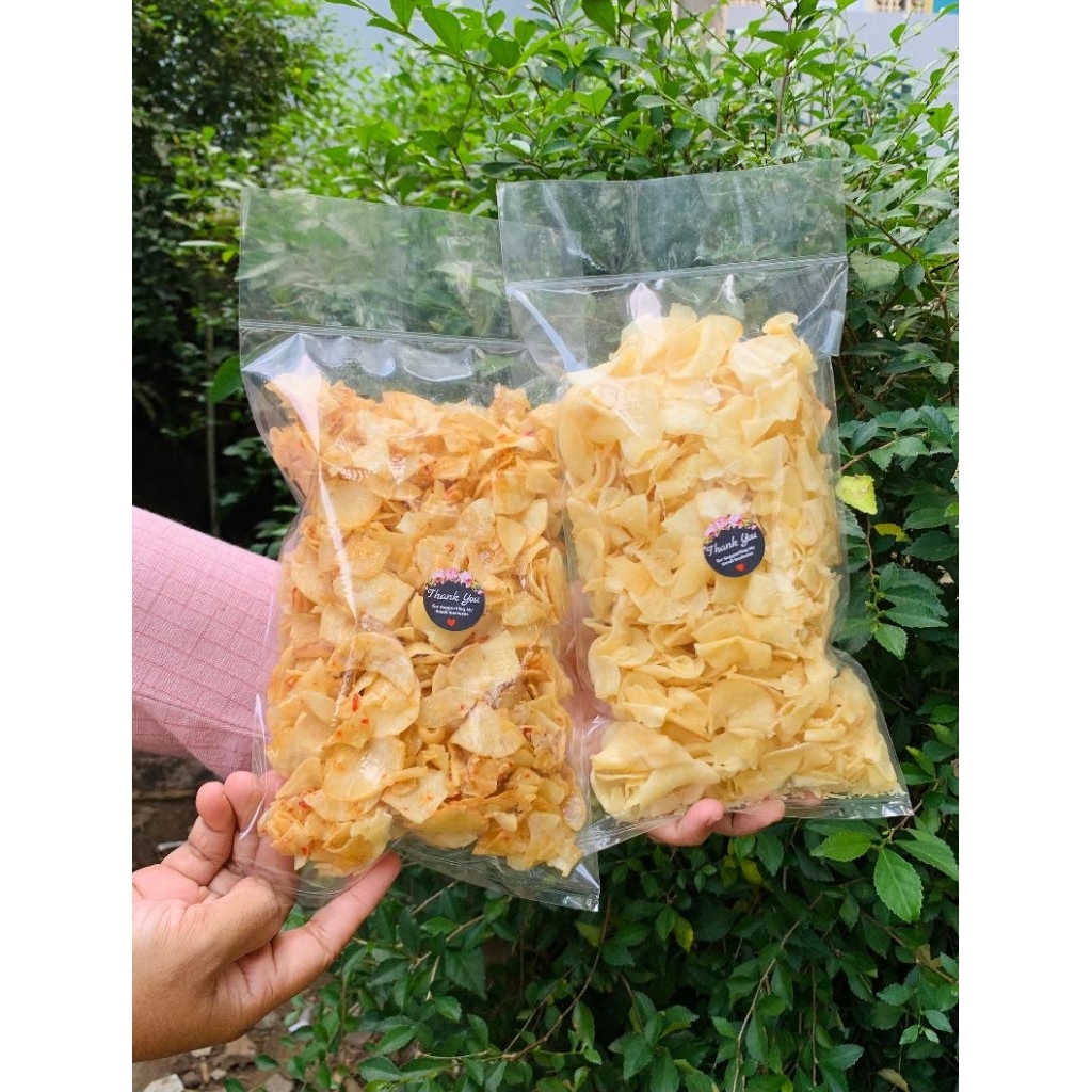 

KERIPIK SINGKONG GURIH RENYAH ORIGINAL | BALADO KHAS BANTEN 250 GRAM