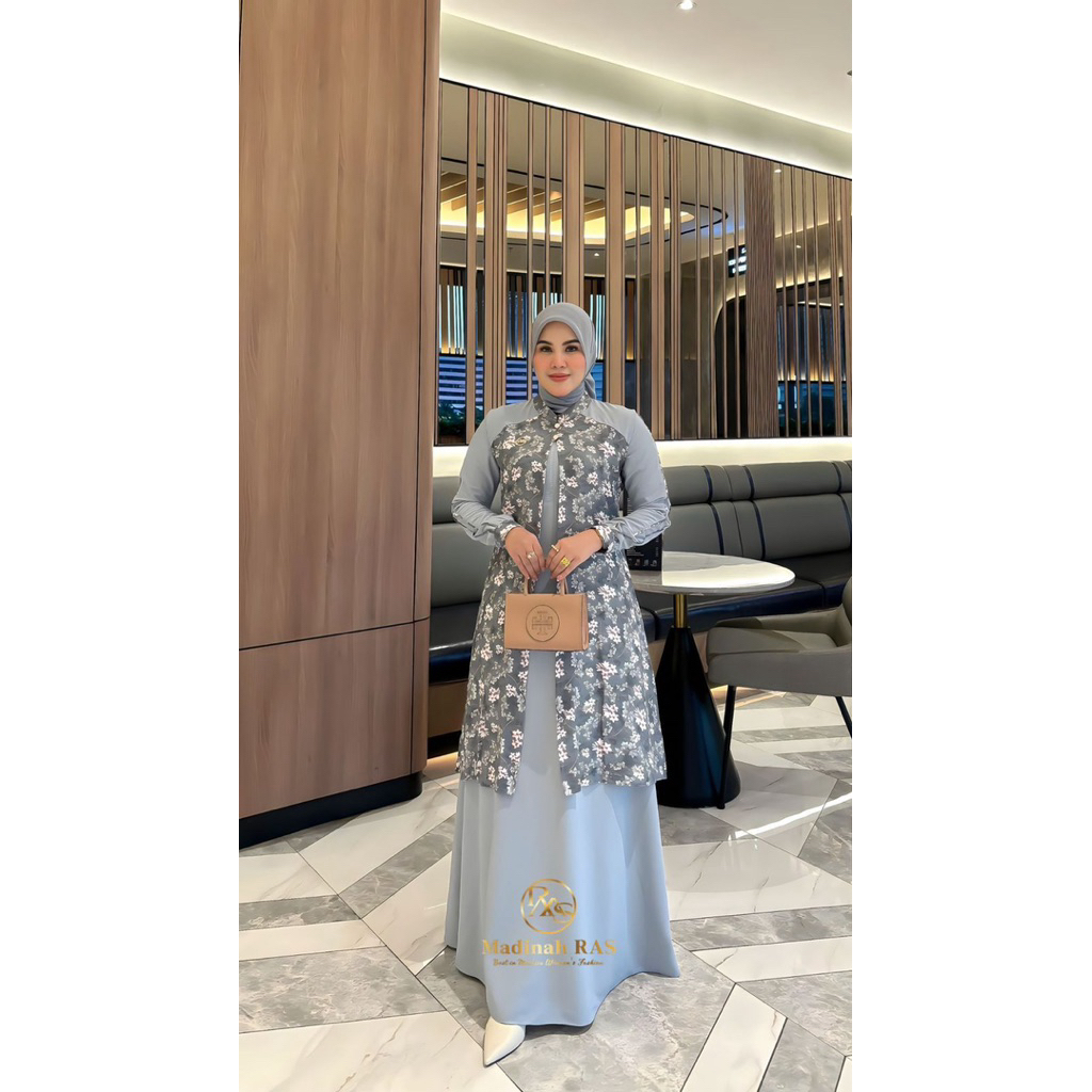 GAMIS MADINAH.ras / ELISHA DRESS, Gamis outer lepas