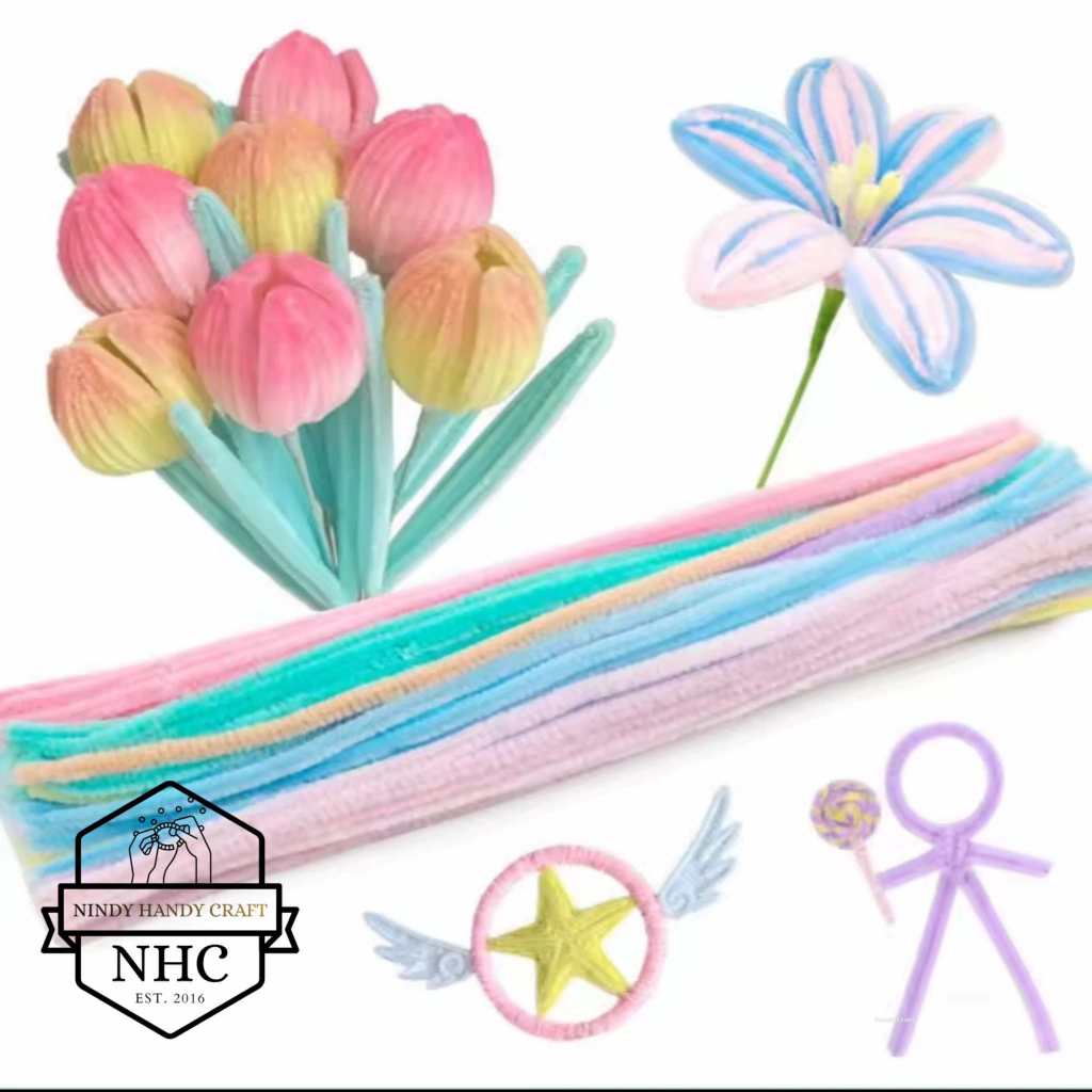 100PCS KAWAT BULU MERCY MIX WARNA PASTEL - KAWAT MERCY - KAWAT BULU