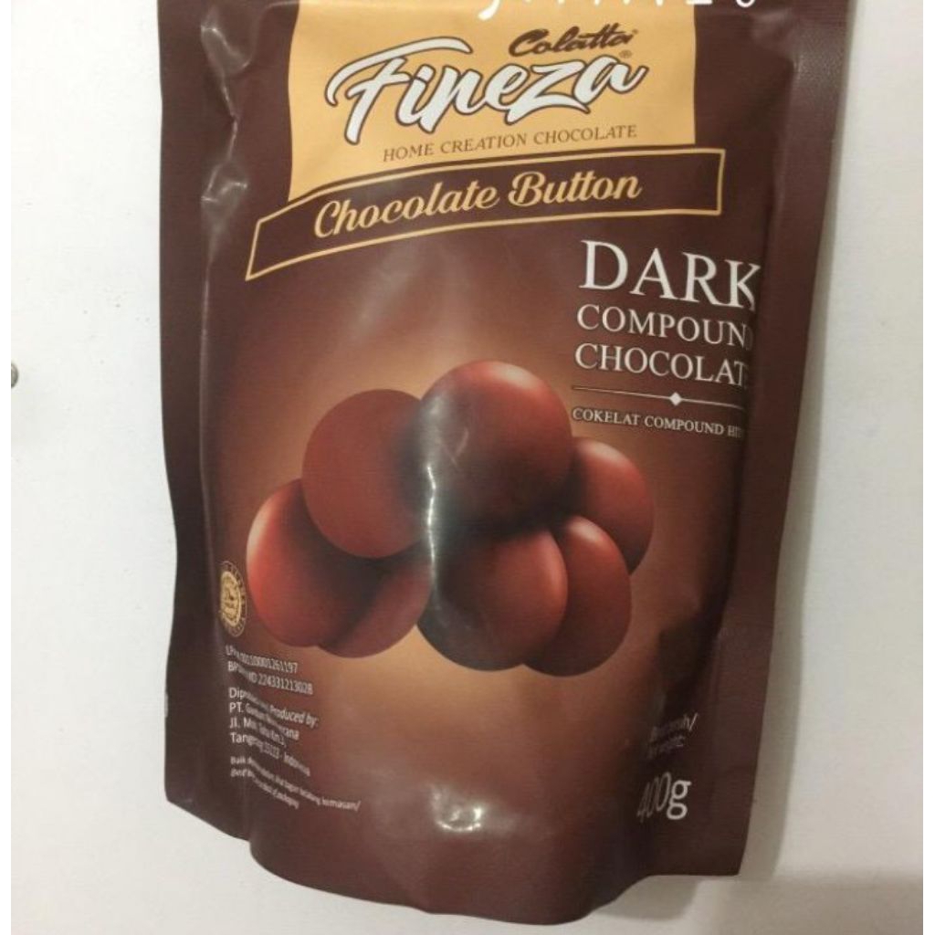 

Colatta Fineza Chocolate Button Dark