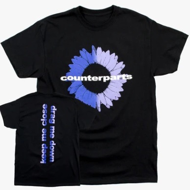 COUNTERPARTS DRAG ME DOWN T SHIRT
