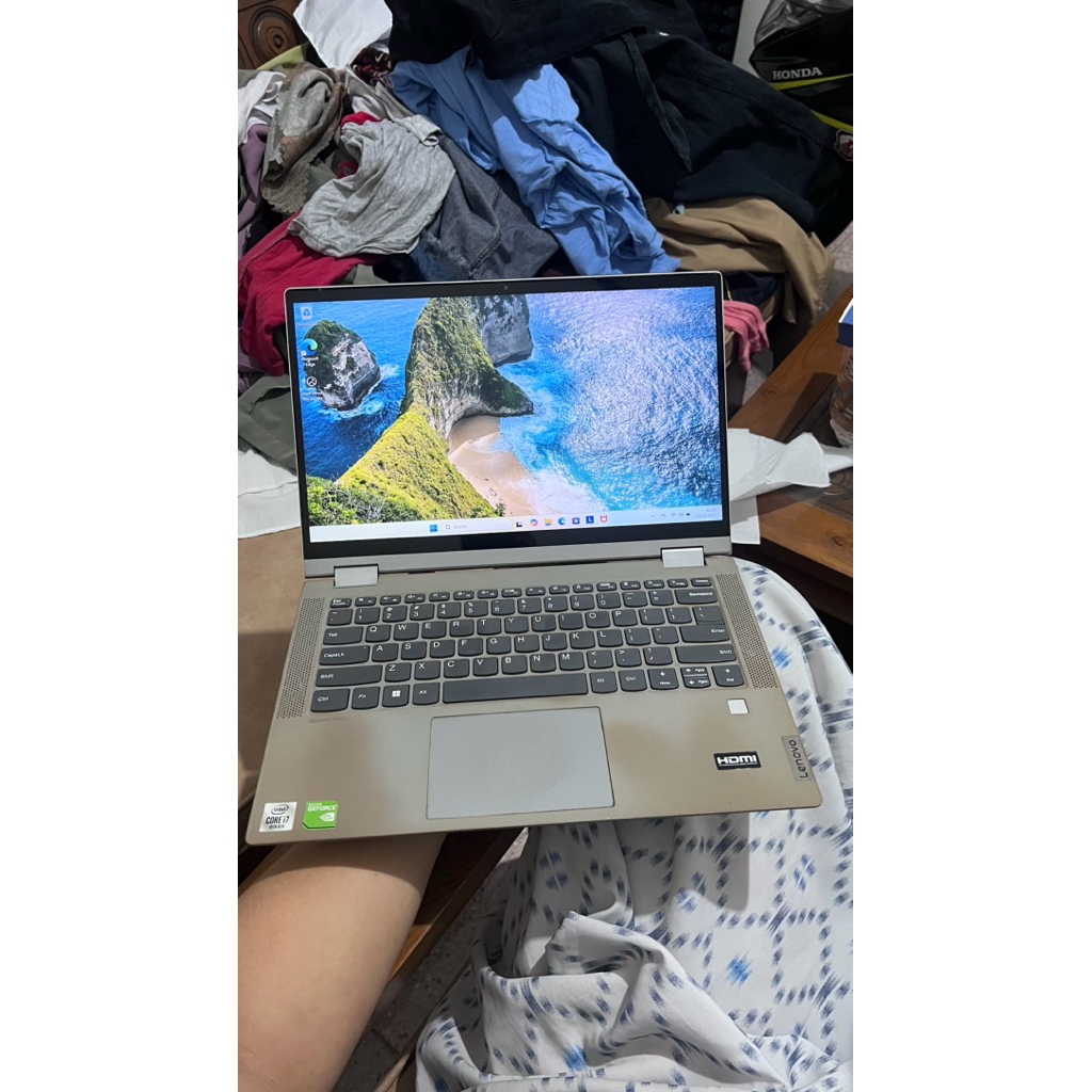 laptop Lenovo ideapad Flex 5 core i5 gen 10 dual VGA