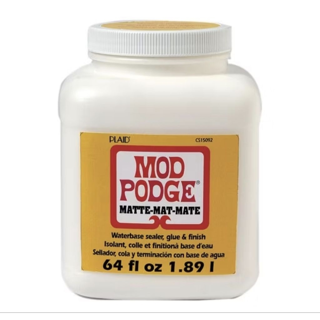 Mod Podge Matte Mod Podge Gloss 64 fl oz 1.89L 32 fl oz Made in USA
