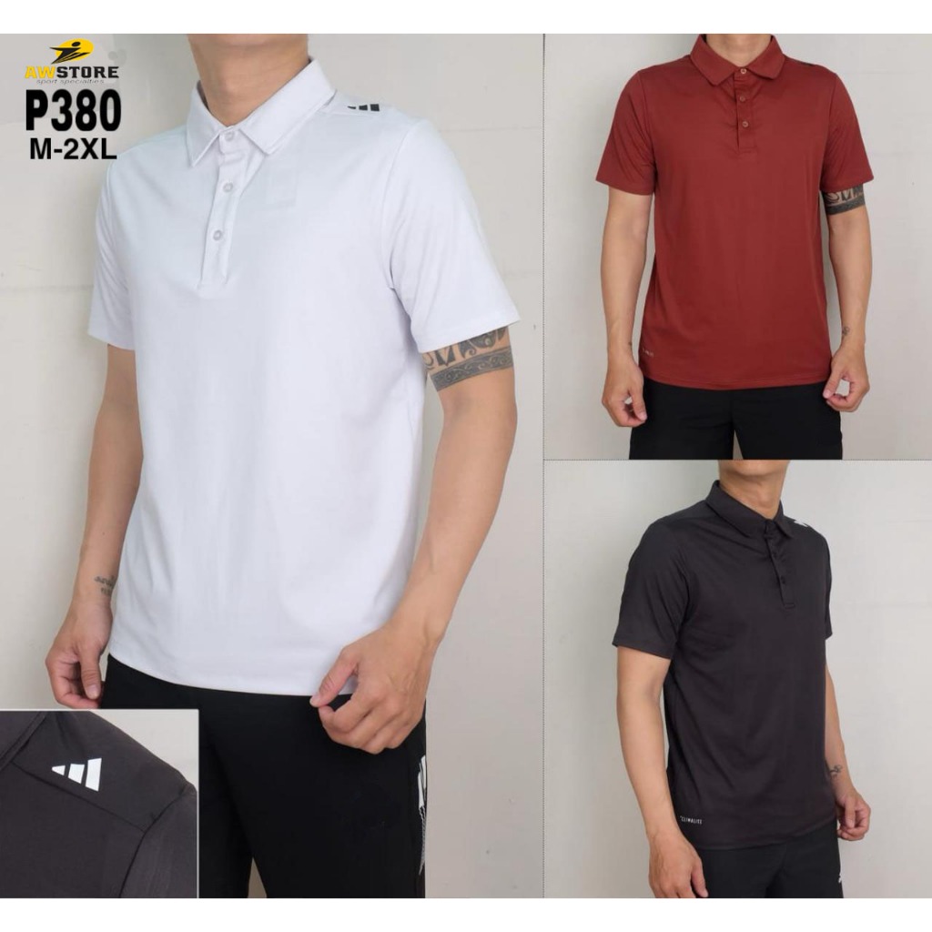 POLO SHIRT BAJU POLO KAOS POLO KERAH PRIA GYM FITNES SEPEDA LARI DRYFIT IMPORT