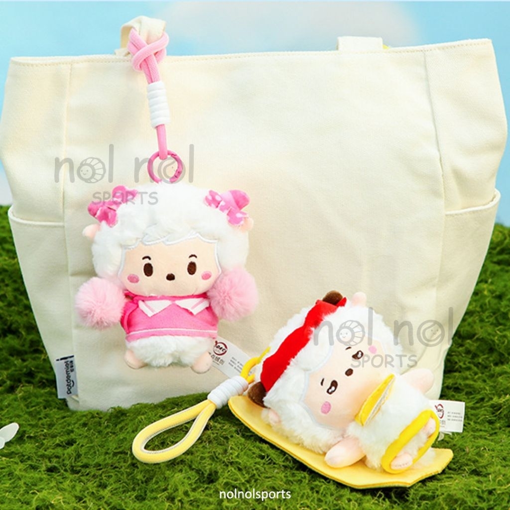 NNS bag charm doll yoga tennis cheerleader cute sheep yangyang boneka domba olahraga pleasant goat b