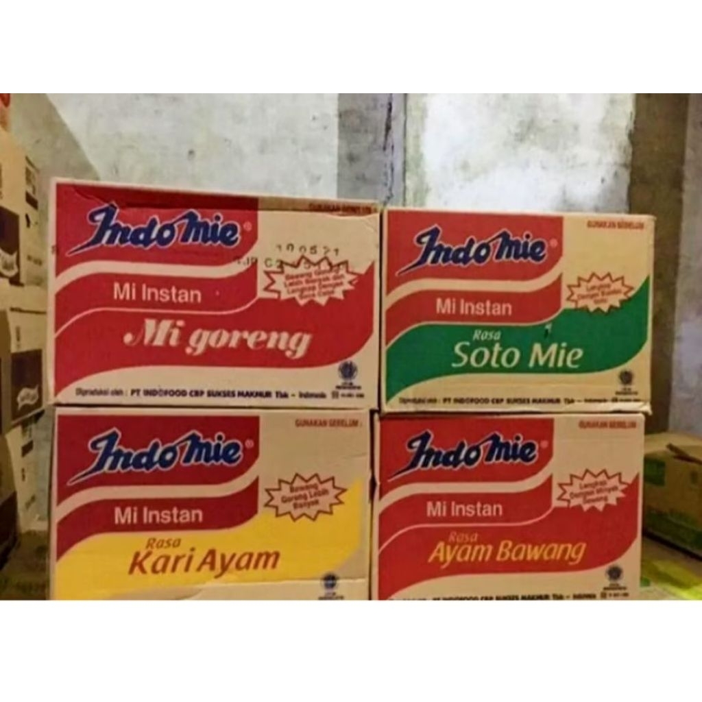 kardus indomie bekas bersih  untuk packing/satuan