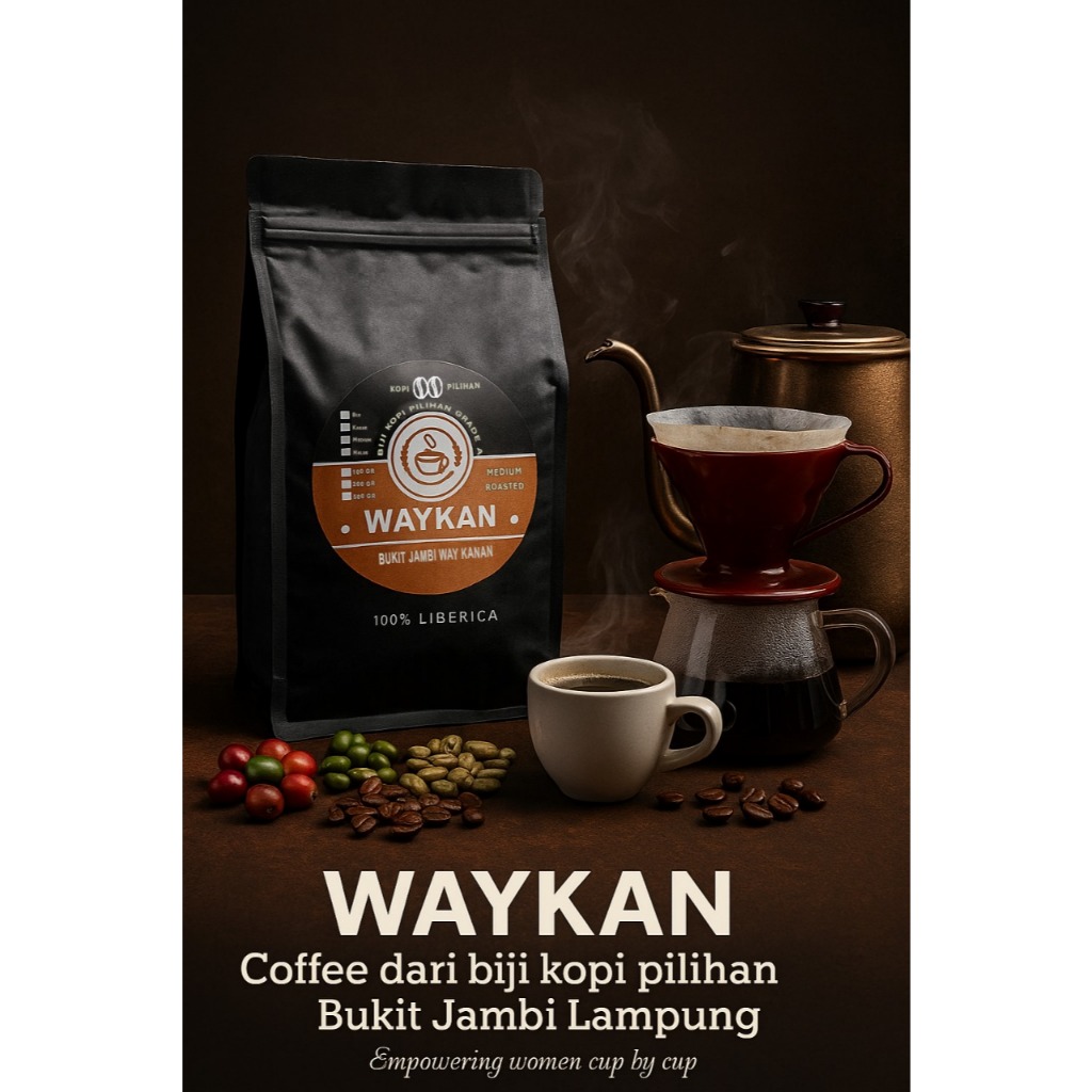

Kopi Waykan Liberica (Biji Kopi)