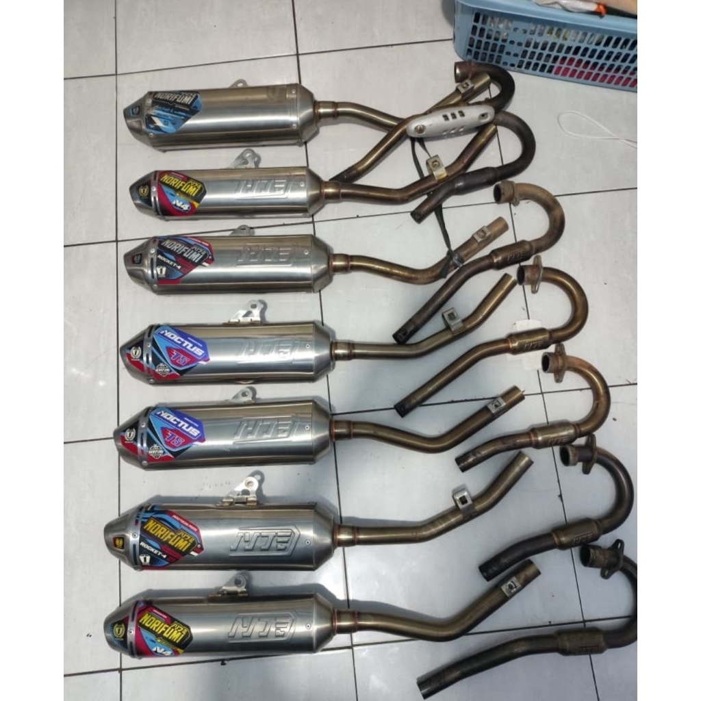 KNALPOT NOCTUS T5 KLX & CRF STANDAR