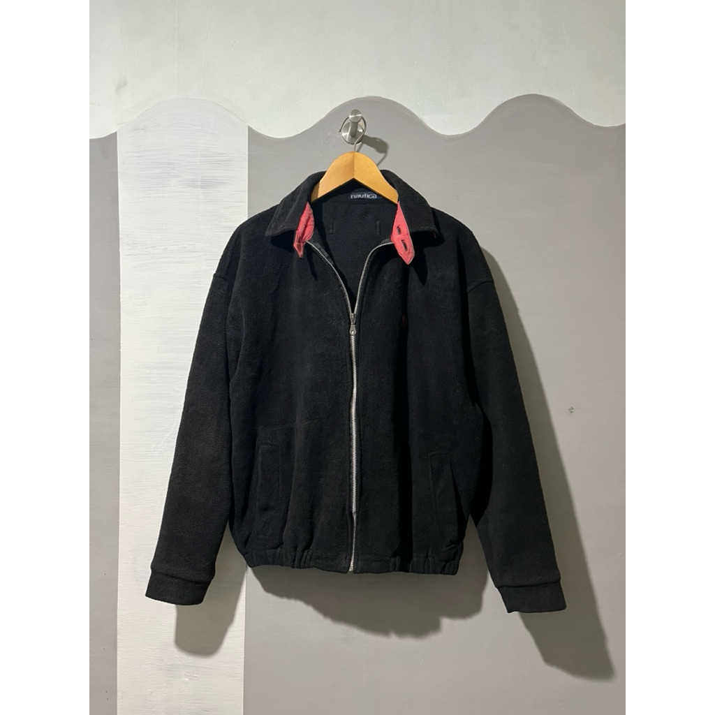 Preloved Naut*ca Fleece Jaket Pria size M-L