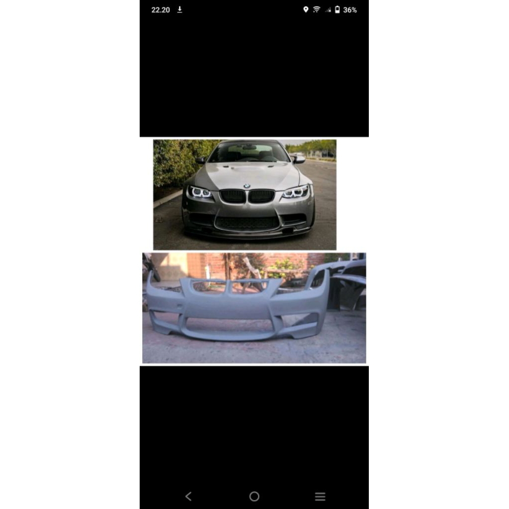 bodykit bmw e90 body kit bmw e90 depan