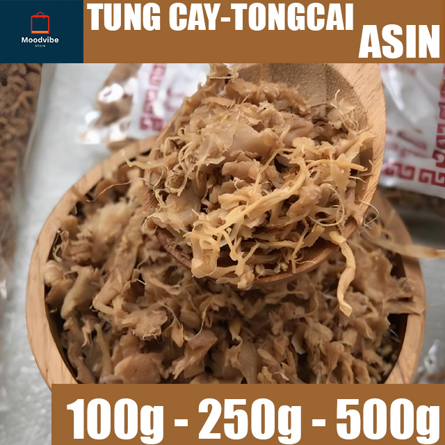 

Tongcai Asin Tung Cay Halal Gurih 100g - 250g - 500g
