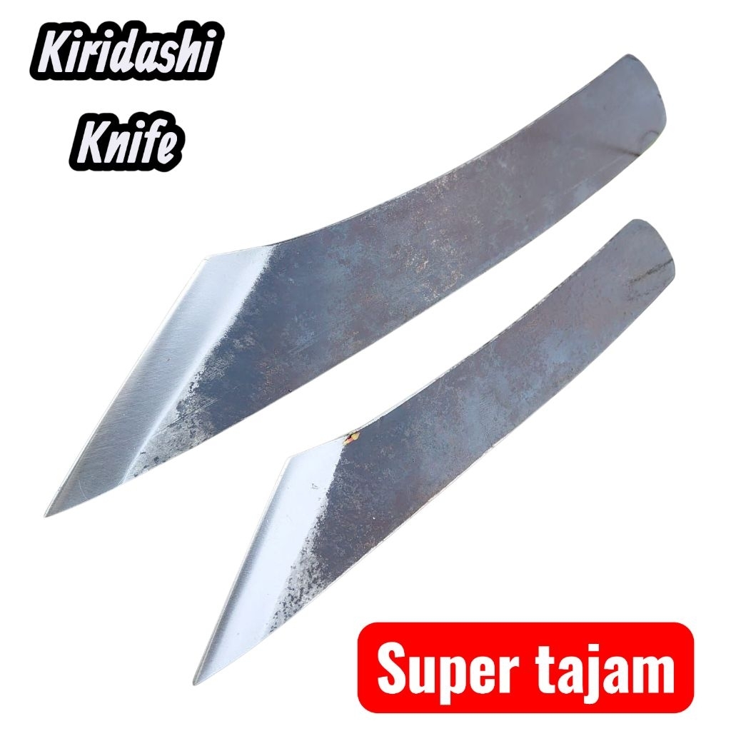 KIRIDASHI pisau kerajinan  pisau okulasi pisau bonsai jenis pisau Kiridashi  bahan baja serkel tebal