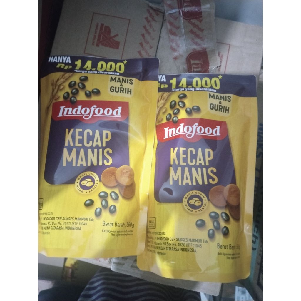 Kecap Manis Indofood 550 gram