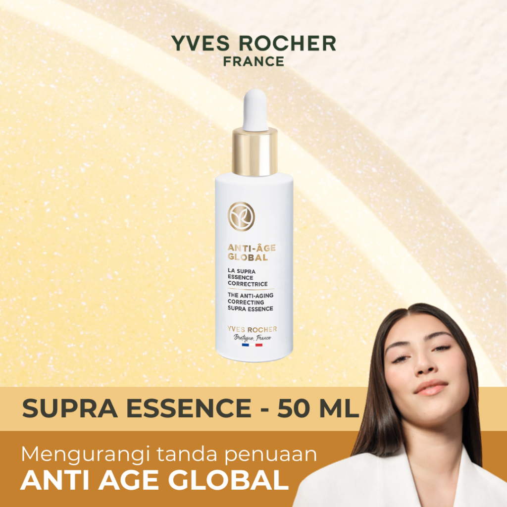 Yves Rocher Anti Age Global The Anti Aging Correcting Supra Essence 50 ML (NEW) | Day Serum | Serum 