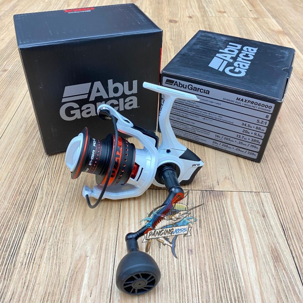 REEL PANCING ABU GARCIA MAX PRO 750 2000 2500 3000 4000 6000 NEW | REEL SPINNING TERMURAH