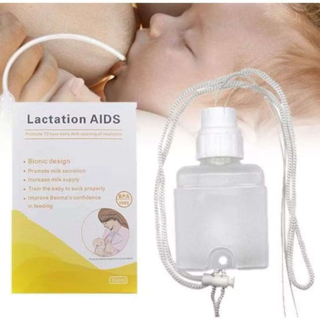 Alat Bantu Menyusui SNS Feeding Milk Laction Aid. Anti Bingung Puting Alat Relaktasi Kit Menyusui Ke