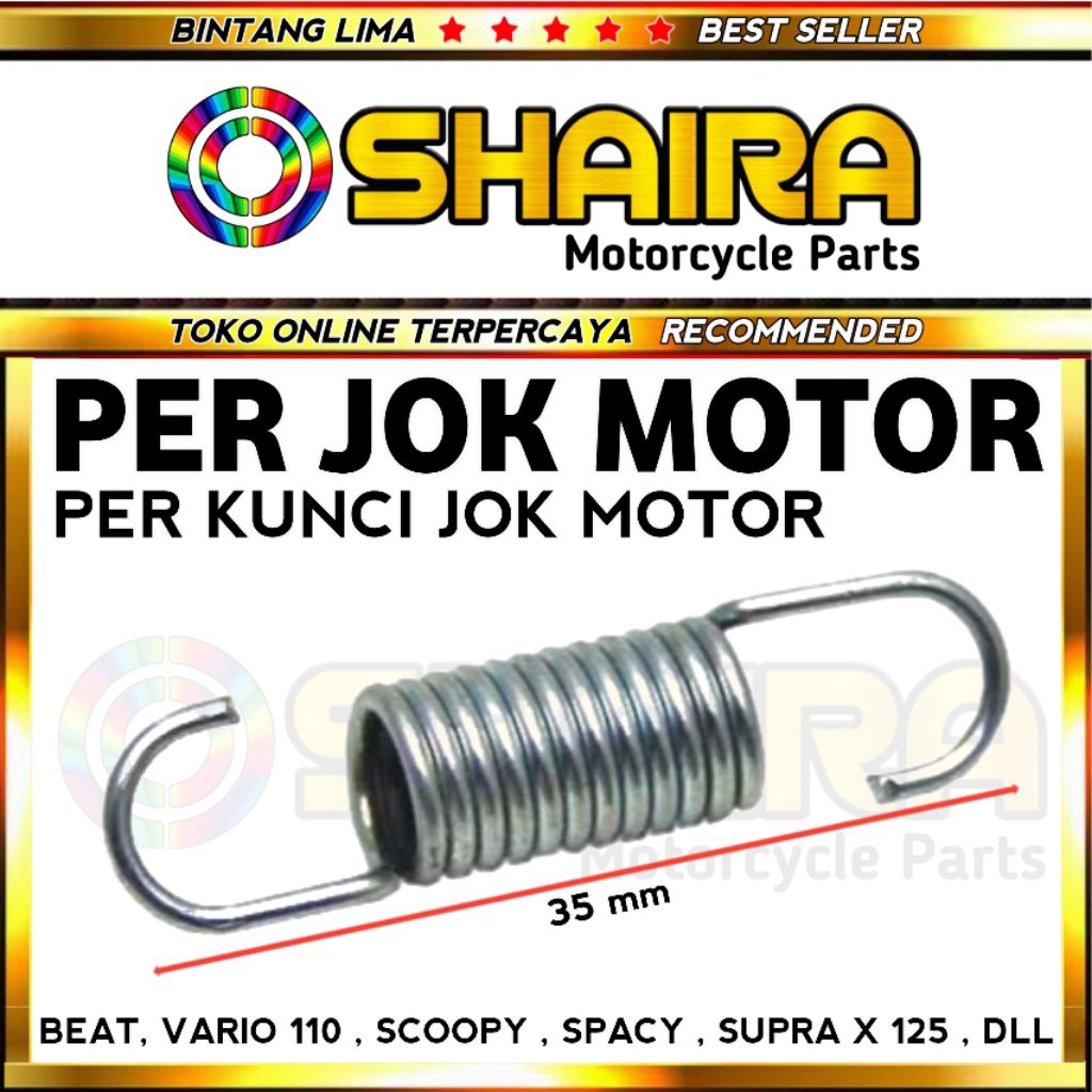 PER JOK MOTOR / PER KUNCI JOK MOTOR / BEAT / VARIO 110 / SCOOPY / SPACY / SUPRA X 125 / DLL