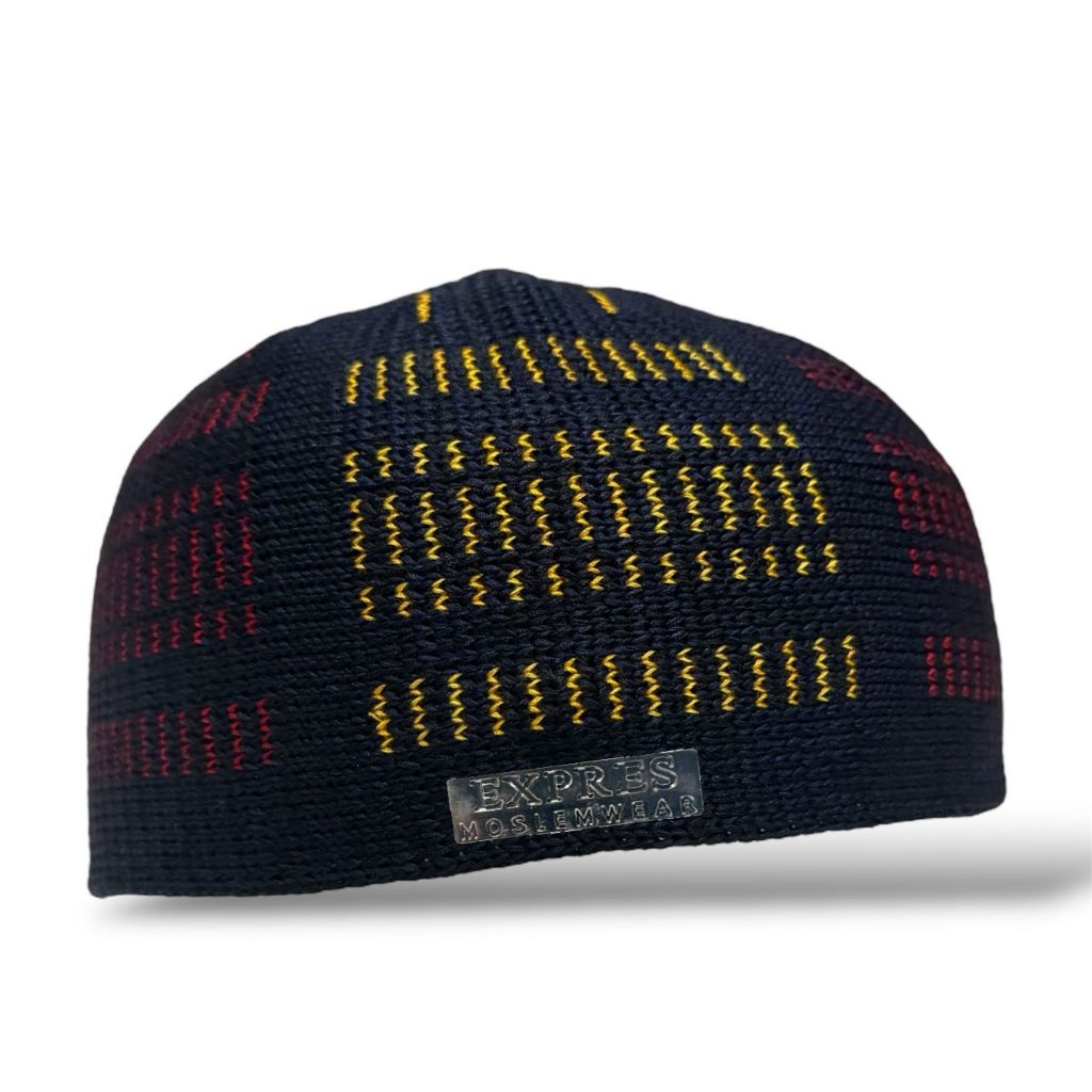 Peci rajut dewasa / peci rajut motif lentera / peci rajut premium bahan katun